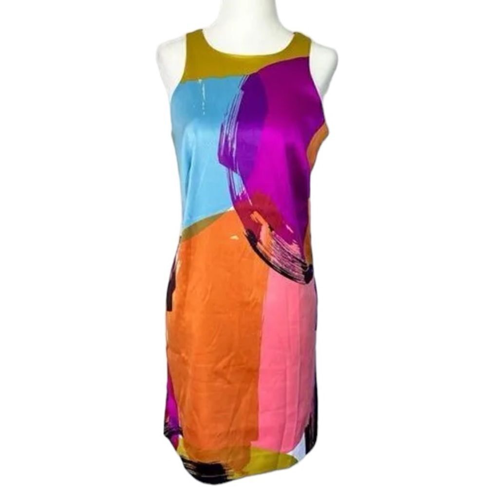 Ann Taylor gorgeous colorful dress size 0, new without tags